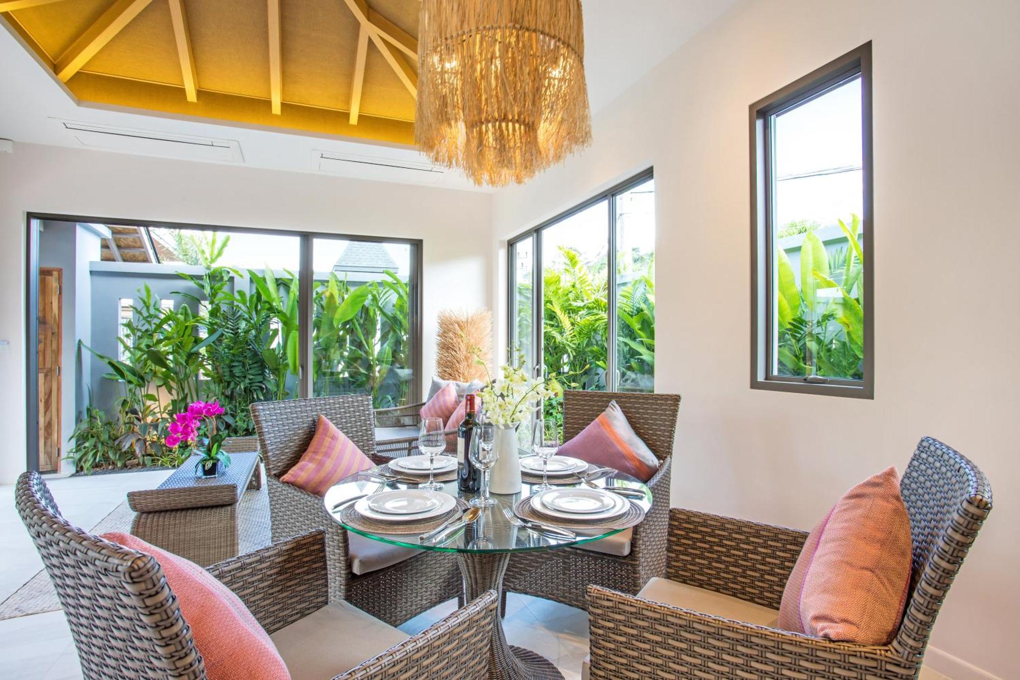 Boutique 2Br Villa Dalaa 1, Chemical Free Pool, Gated Residence, Kamala Beach Exterior photo